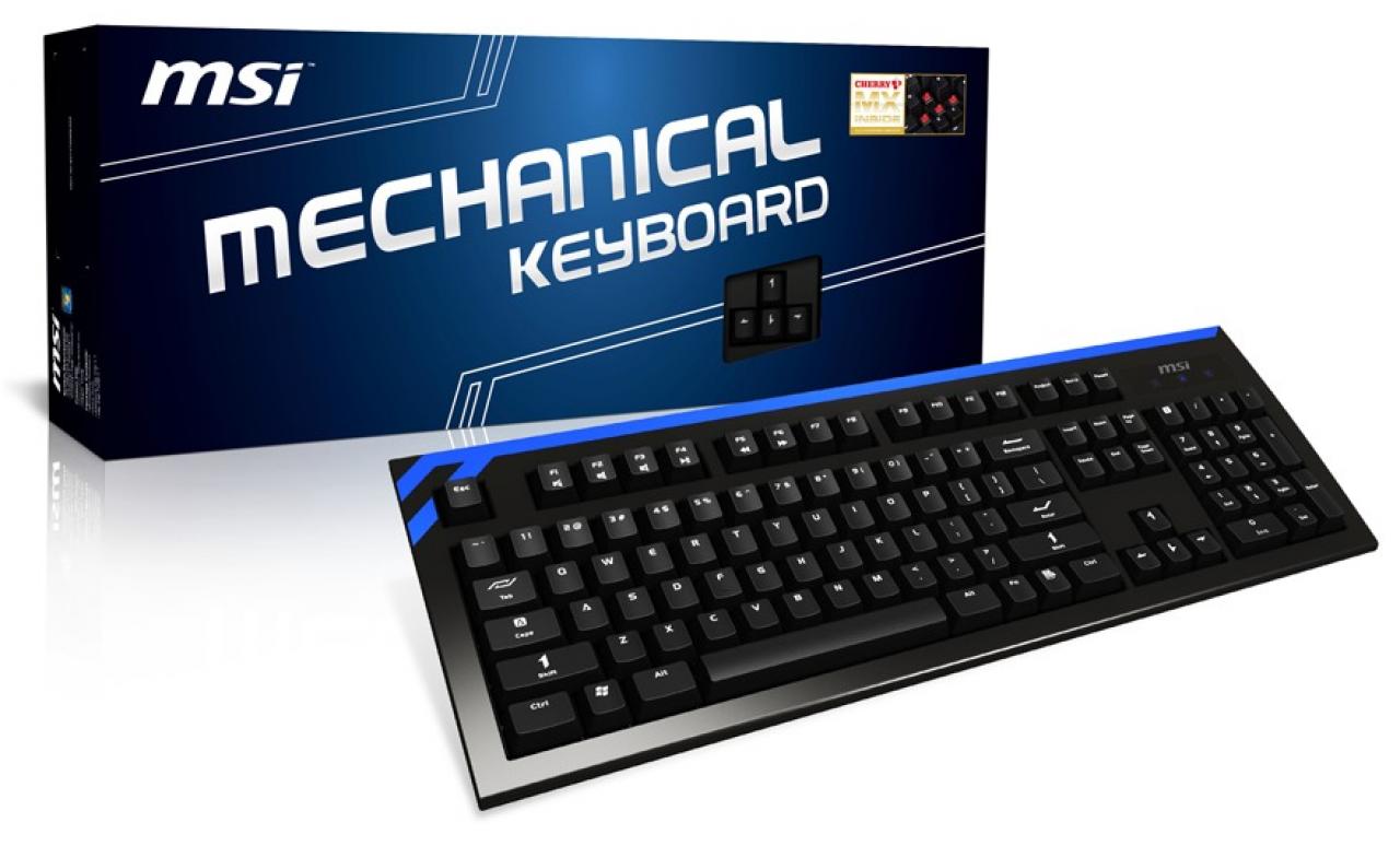 [02/05/2013] Neue Produkte bei MSI: Jetzt gibt es auch mechanische Tastaturen (1)