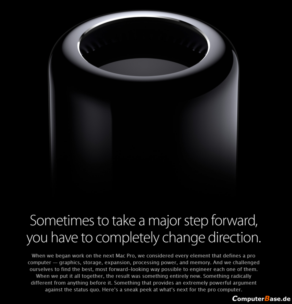 [14/06/2013] Apple Mac Pro Präsentation