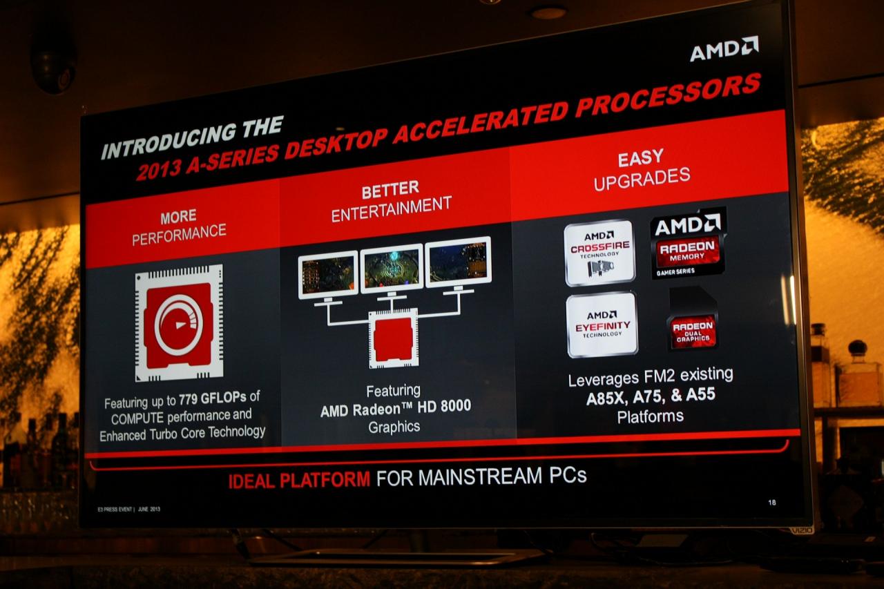 [12/06/2013] AMD will auf der E3 vom angesagten Megahertz-Rennen nichts mehr wissen - Gamer im Visier (5)