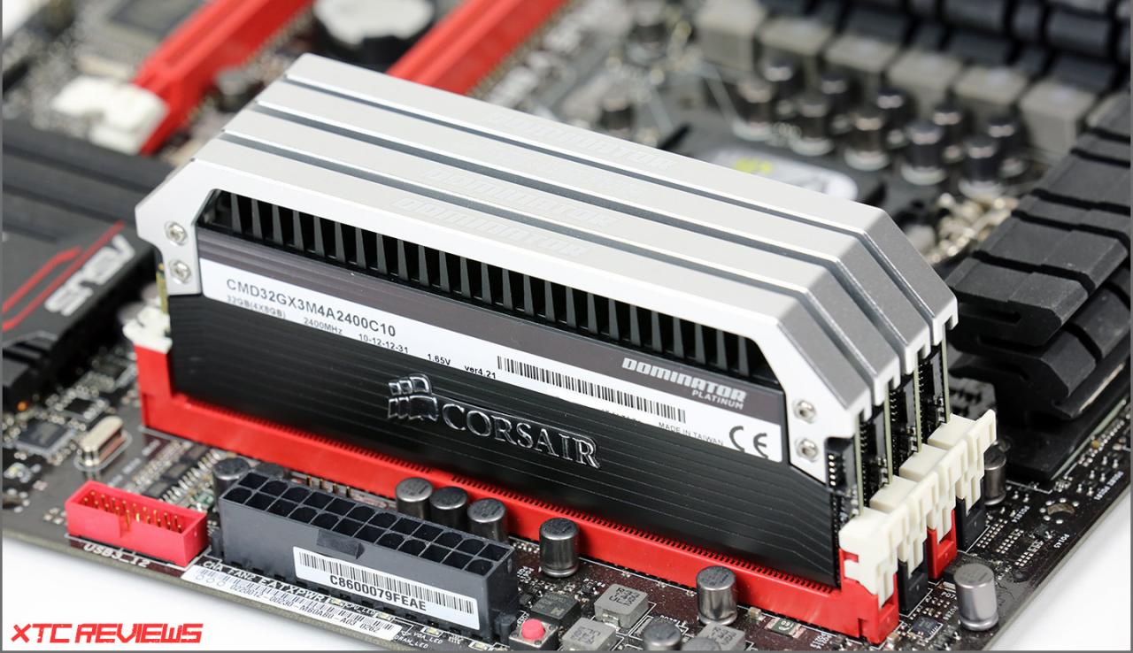 [21/06/2013] Corsair Dominator Platinum DDR3-2400 mit 32 GiByte im PCGHX-User-Review