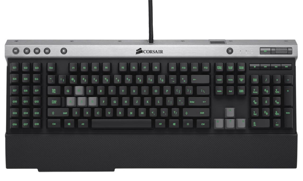 [06/06/2013] Corsair vergrößert sein Peripherie-Lineup. Die Tastatur Raptor K50