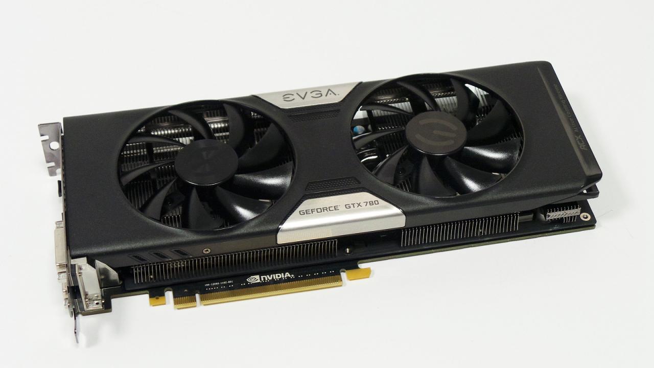 [07/06/2013] Evga Geforce GTX 780 Superclocked ACX: Eine solche Custom-780 ist in den meisten Fällen die bessere GTX Titan.