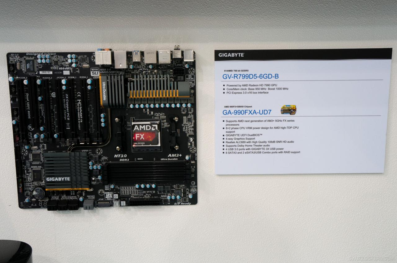 [05/06/2013] Gigabyte bestätigt 5-GHz-Modelle von AMDs FX-Prozessoren