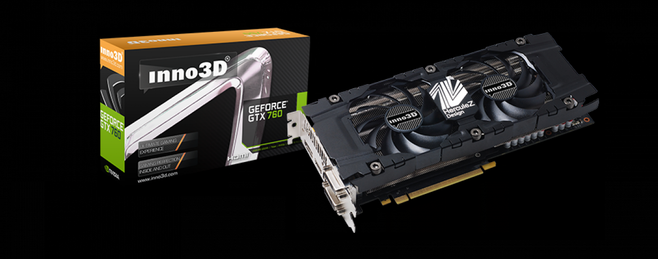 [26/06/2013] Inno3D GTX 760 4 GiByte mit Herculez-Kühler