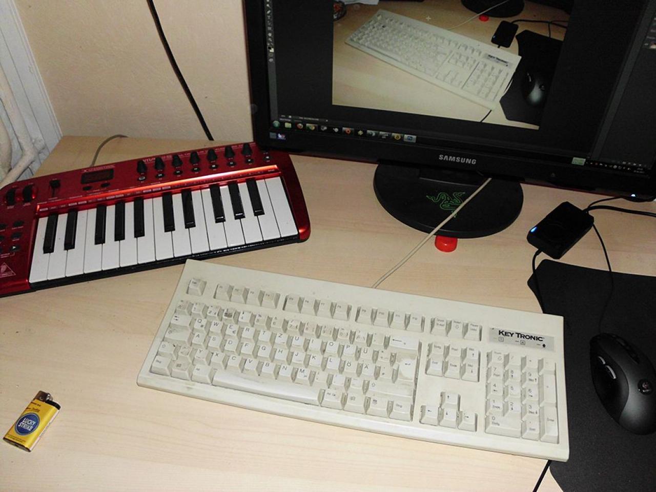 [14/06/2013] Update vom 17.06.: Lackierte Modding-Maus mit Schwanz und Höckern (25)