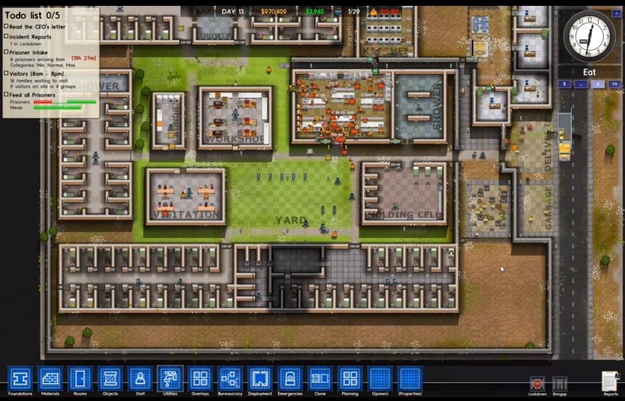 [19/06/2013] Prison Architect: Gefängnismanager im Rollercoster-Tycoon-Stil (6)
