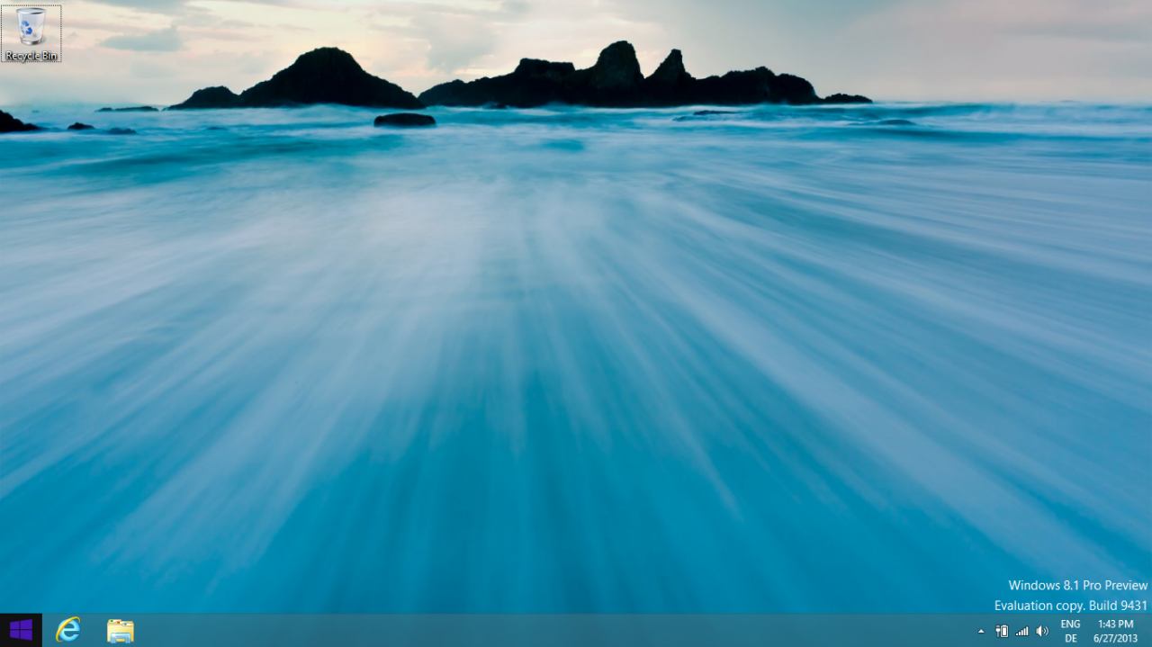 [27/06/2013] Windows 8.1: Dank Neuinstallation ohne Update auf das neue Windows umsteigen