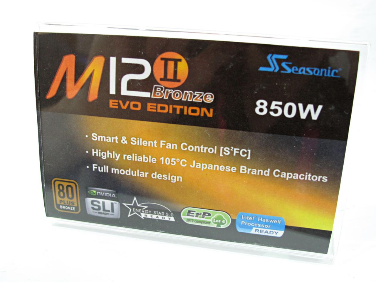 [09/06/2013] Seasonic zeigt M12II Evo Edition, 1200W Platinum, modulares 350W TFX Netzteil und gibt Vorgemack auf S12G-Serie (4)