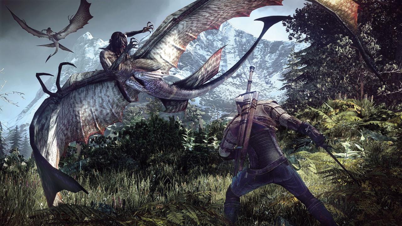 [27/06/2013] 03.07.2013: Insbesondere die fliegenden Gegner können Geralt heftig zusetzen.