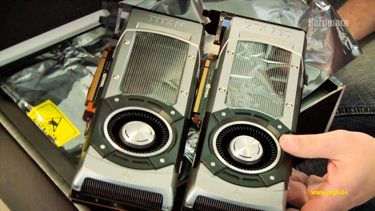 [04/06/2013] Video zur Geforce GTX 780: Carsten packt die neue Grafikkarte Geforce GTX 780 von Nvidia vor Ihren Augen aus und zieht Vergleiche zur Geforce GTX Titan.