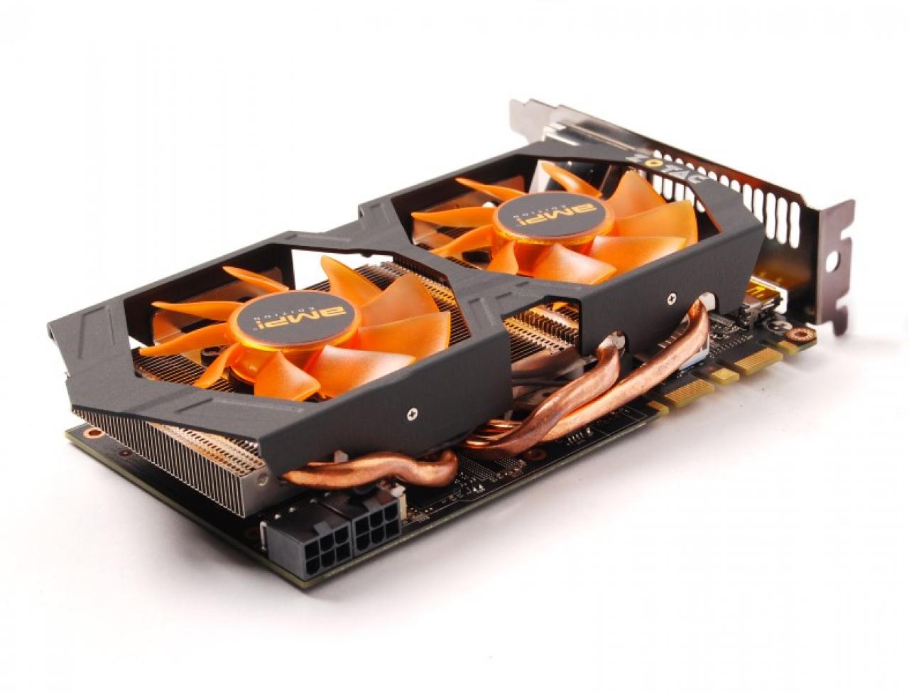 [26/06/2013] Zotac GTX 760 AMP!-Edition - Die schnellste GTX 760 die momentan zu haben ist verfügt über einen GPU-Grundtakt von 1.111 MHz und kommt mit Boost auf 1.176 MHz. Die Karte ist ab 248 Euro zu haben.
