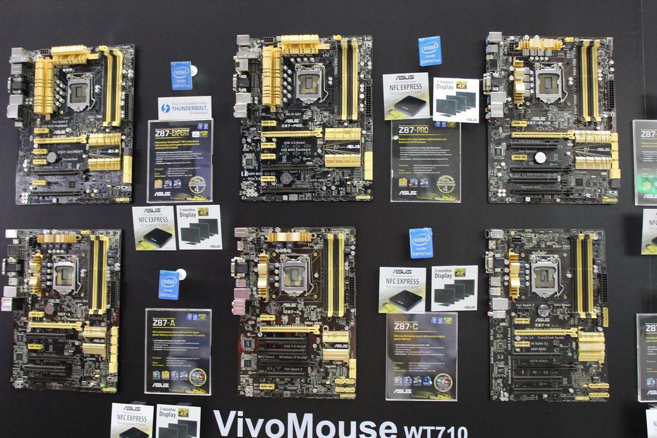 [06/06/2013] Mainboard-Design-Studien von Asus