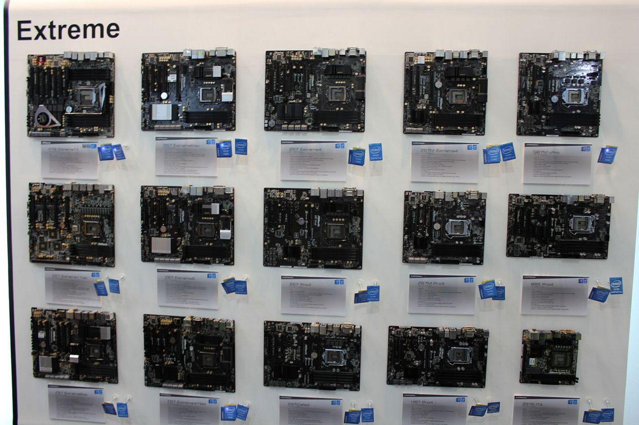 [06/06/2013] Messestand von Asrock