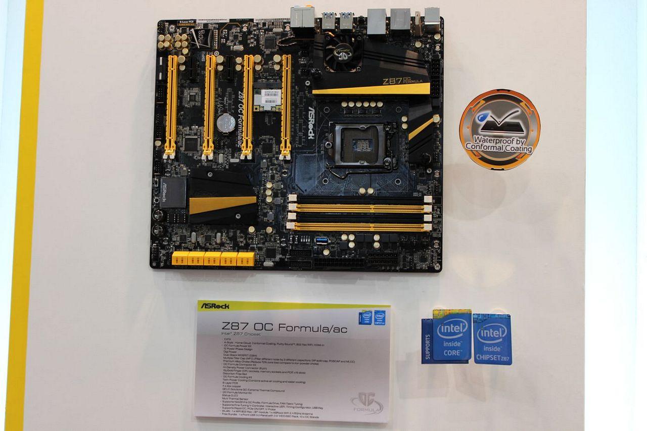 [06/06/2013] Messestand von Asrock