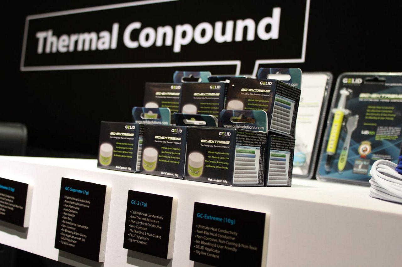 [06/06/2013] Messestand von Gelid Solutions