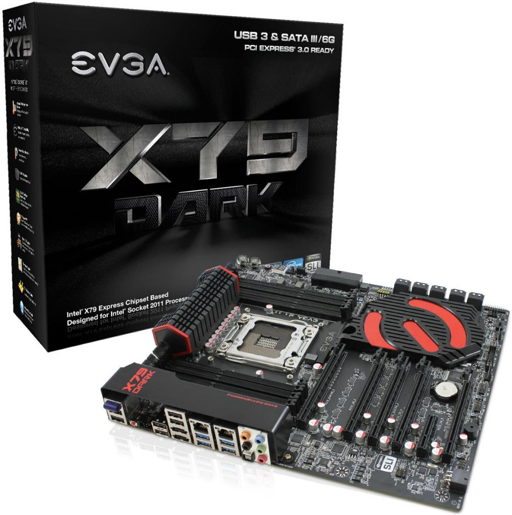[30/06/2013] EVGA X79 Dark: Neues High-End-Mainboard für Sockel 2011 offiziell vorgestellt (4)