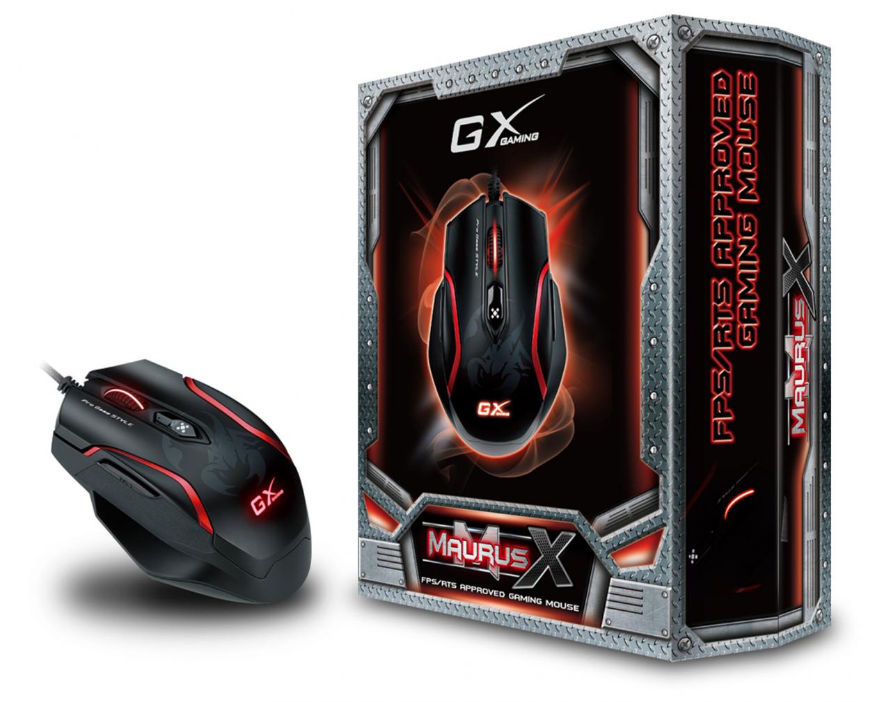 [19/06/2013] Genius zeigt eine neue Maus: Die GX Gaming Maurus X (2)