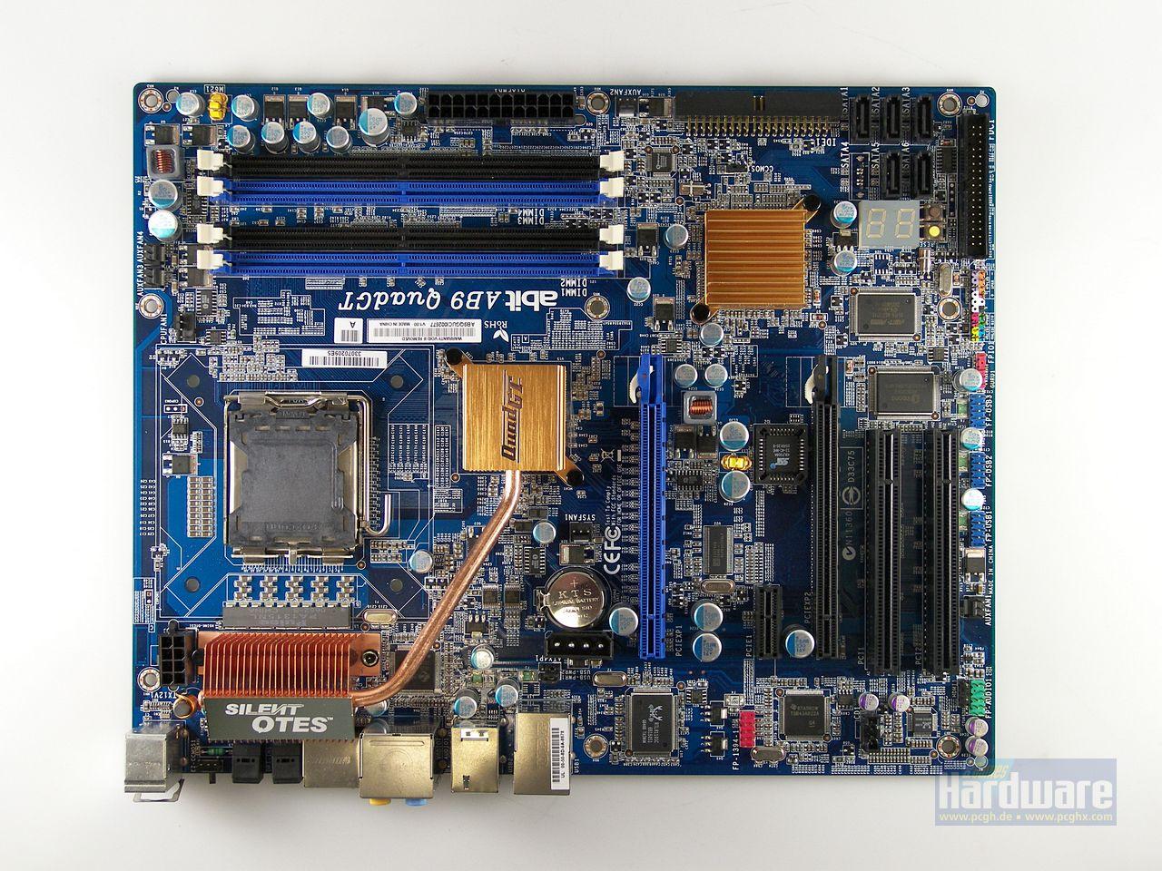 [10/07/2013] Abit AB9 Quad GT mit Intel P965: Spätwerk von Abit