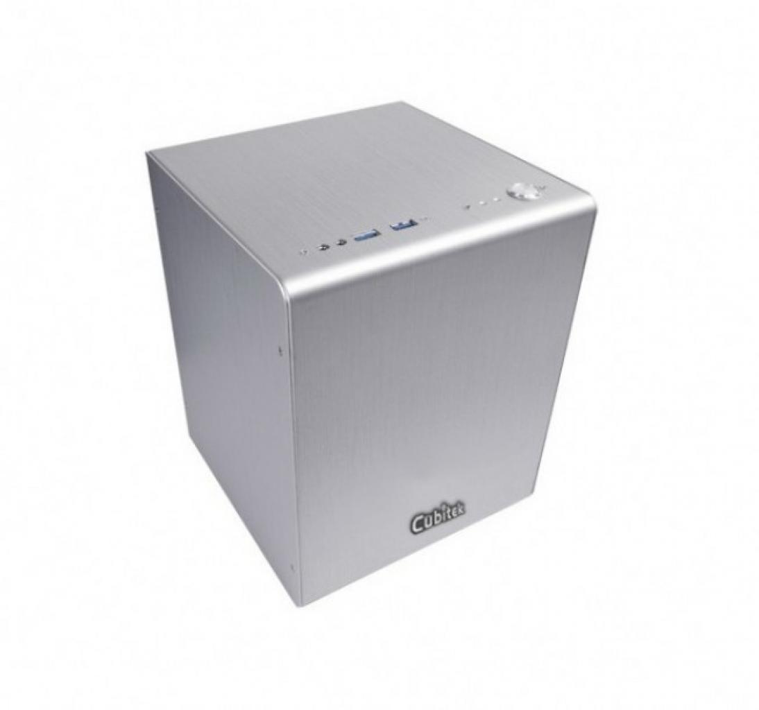 [30/07/2013] Cubitek Mini Center: Neues HTPC-Gehäuse aus Aluminium in den beiden Farben schwarz und silber vorgestellt (2)
