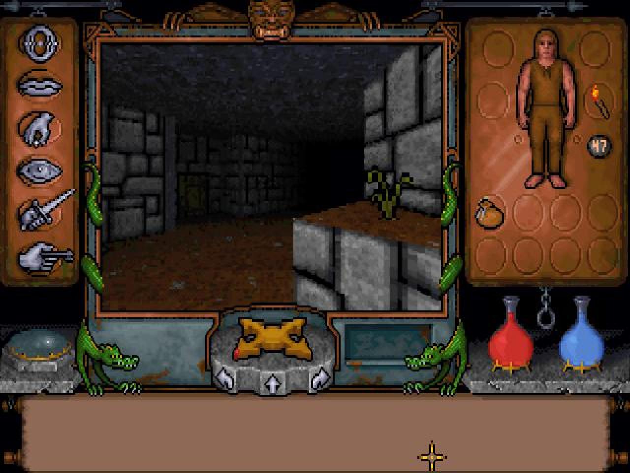 Ultima Underworld 1 mit "hq2x"