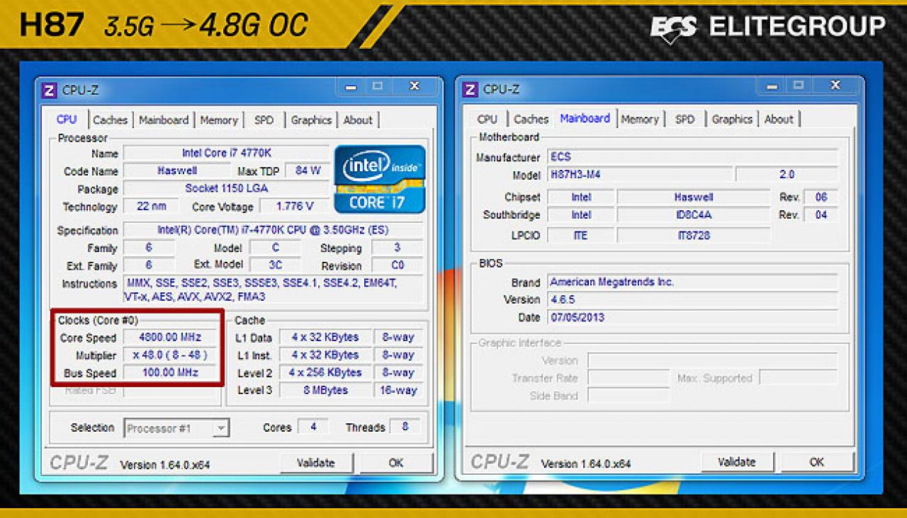 [08/07/2013] Übertakten mit Mainboards ohne Z-Zusatz: ECS zieht nach (1)