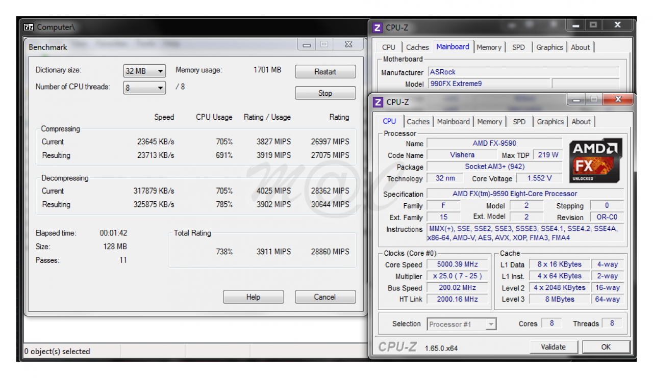 [07/07/2013] Der FX 9590 ist ein sehr schneller, aber auch enorm teurer Prozessor von AMD. (4)