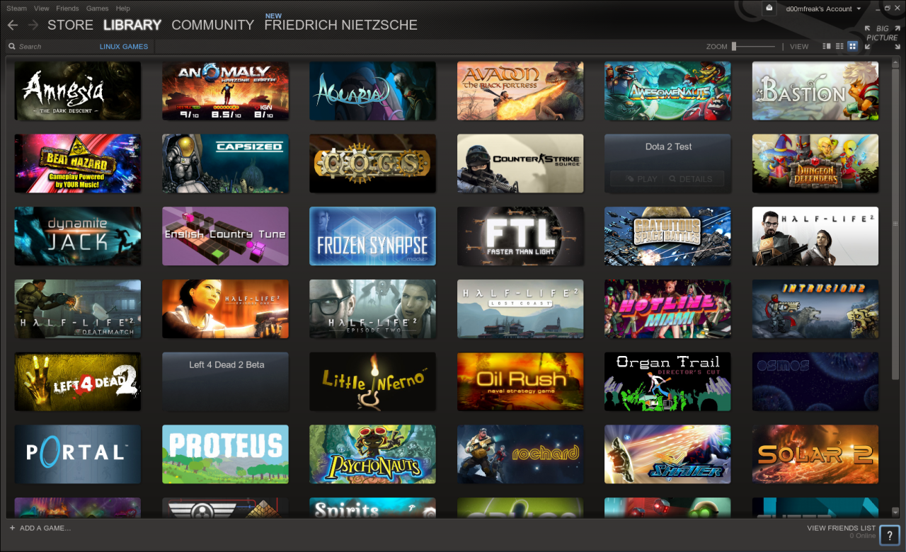 [15/07/2013] Gaming auf Linux: Eine Bestandsaufnahme (2)