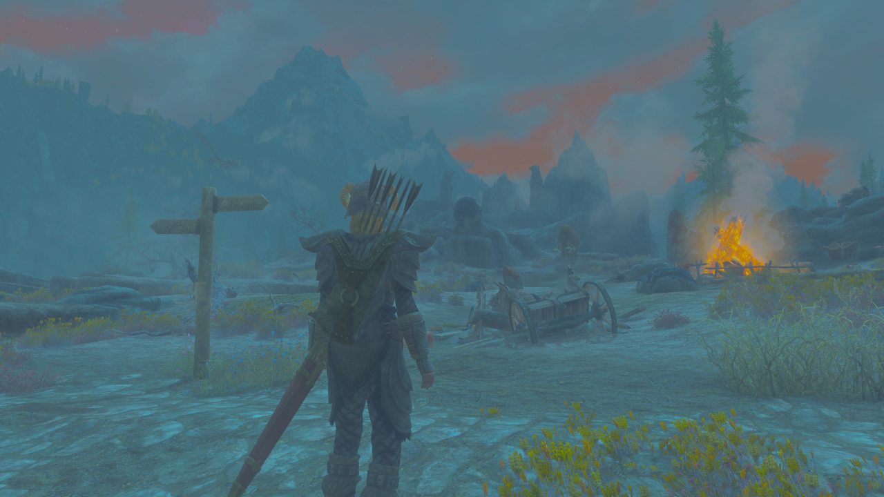 Skyrim mit ENB und Post-Process-Modus 4