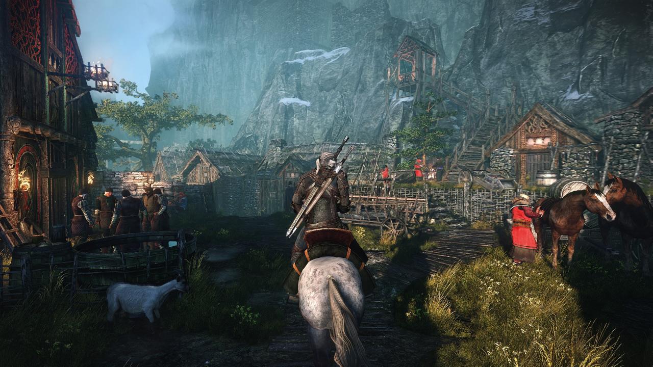 [08/07/2013] 15.06.2013: Jedes Dorf in Skellige variiert bei Architektur und Bevölkerung, sodass immer eine neue Erfahrung geboten wird.