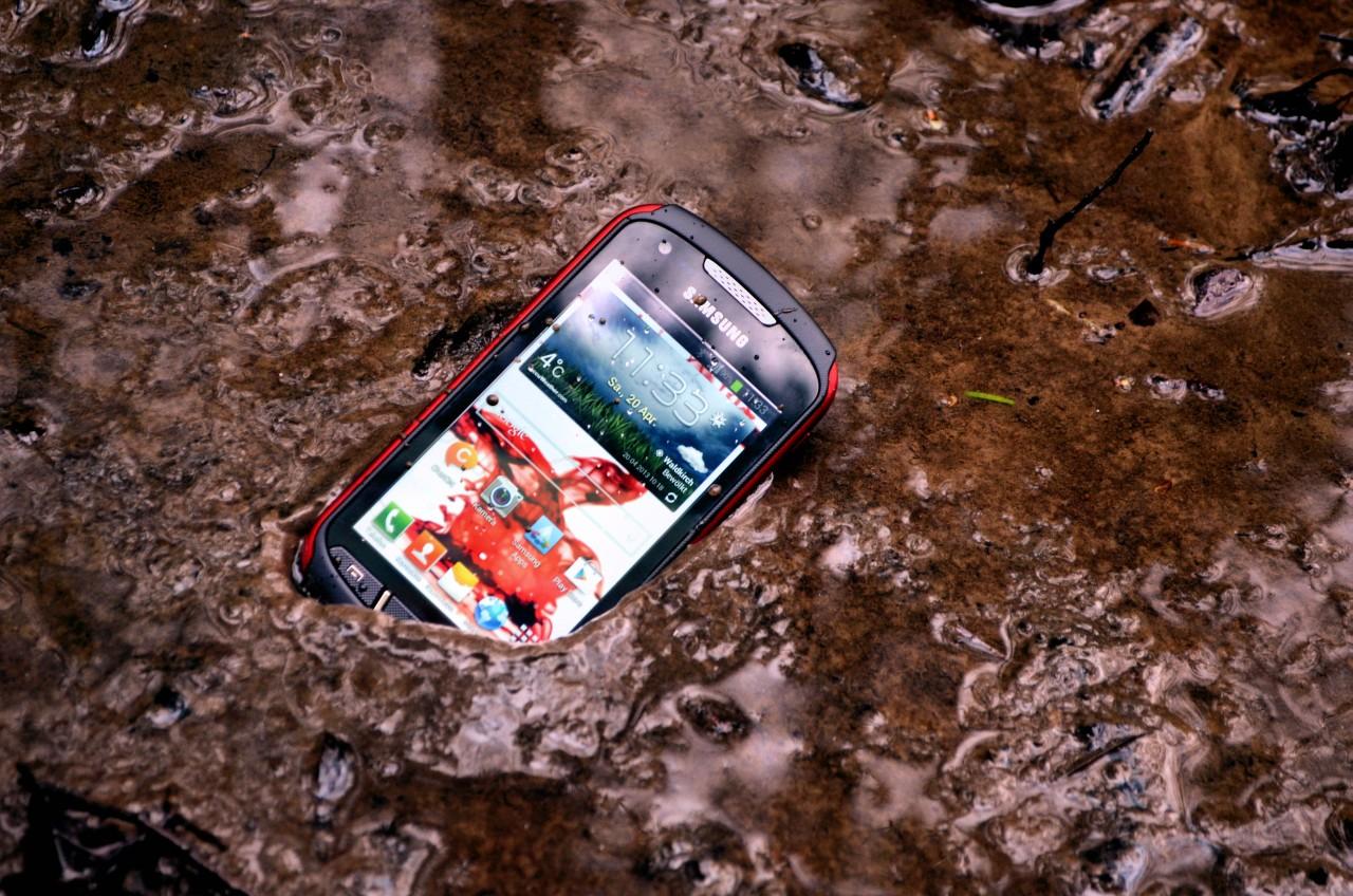 [03/07/2013] Extrem-Test: Outdoor-Smartphone Galaxy Xcover 2 (10)