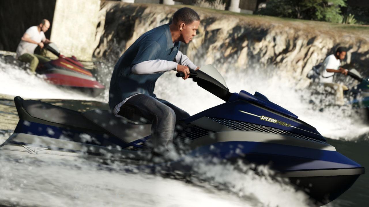[10/07/2013] 11.06.2013: Jetskies scheinen in GTA 5 eine wichtige Rolle zu spielen.