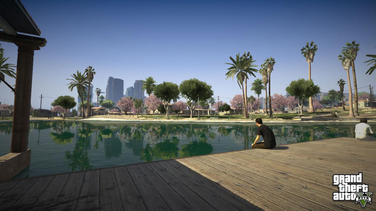 [10/07/2013] 12.07.2012: Der Grund ist simpel: Schon dieses normale Bild macht verdammt viel Lust auf mehr in Los Santos.