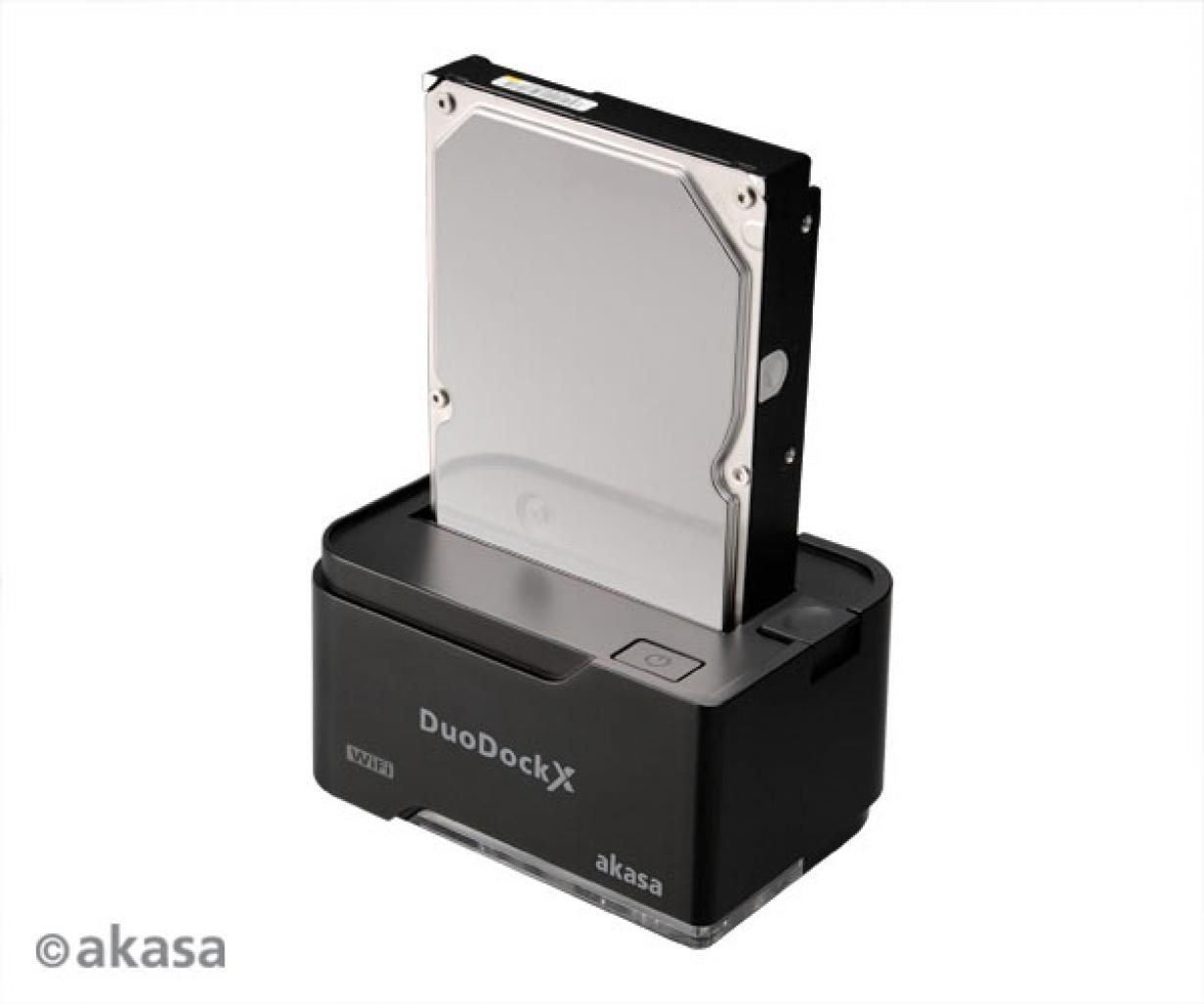 [16/08/2013] Akasa DuoDock X WiFi: Dockingstation mit WLAN-Funktion veröffentlicht (2)