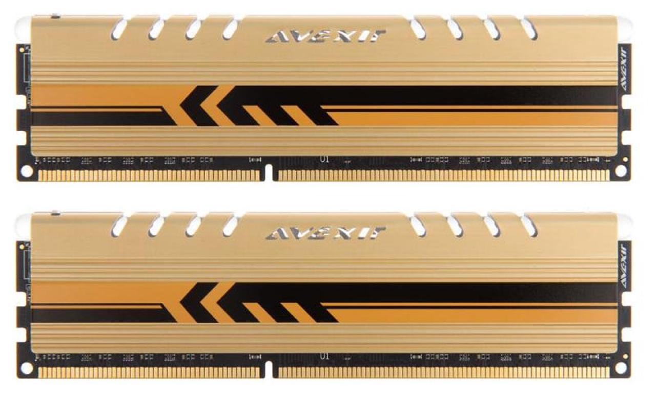 [08/08/2013] Avexir Core Series Gold: DDR3-2133-RAM mit gelben LEDs veröffentlicht (2)