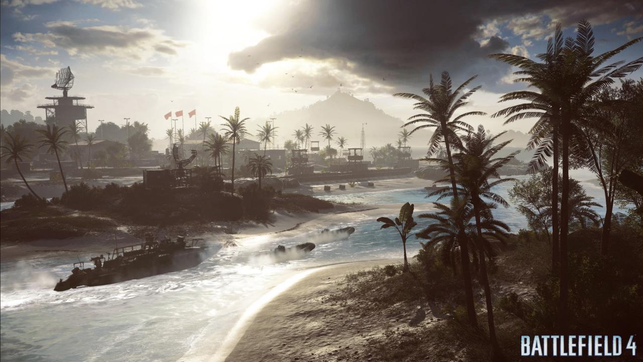 [23/08/2013] 23.08. Battlefield 4 Paracel Storm: Bisher war das Steuern von Booten in Battlefield eine langweilige Aufgabe. Nun verlangen die hohen Wellen während des Sturms auch von Bootskapitänen einiges ab.
