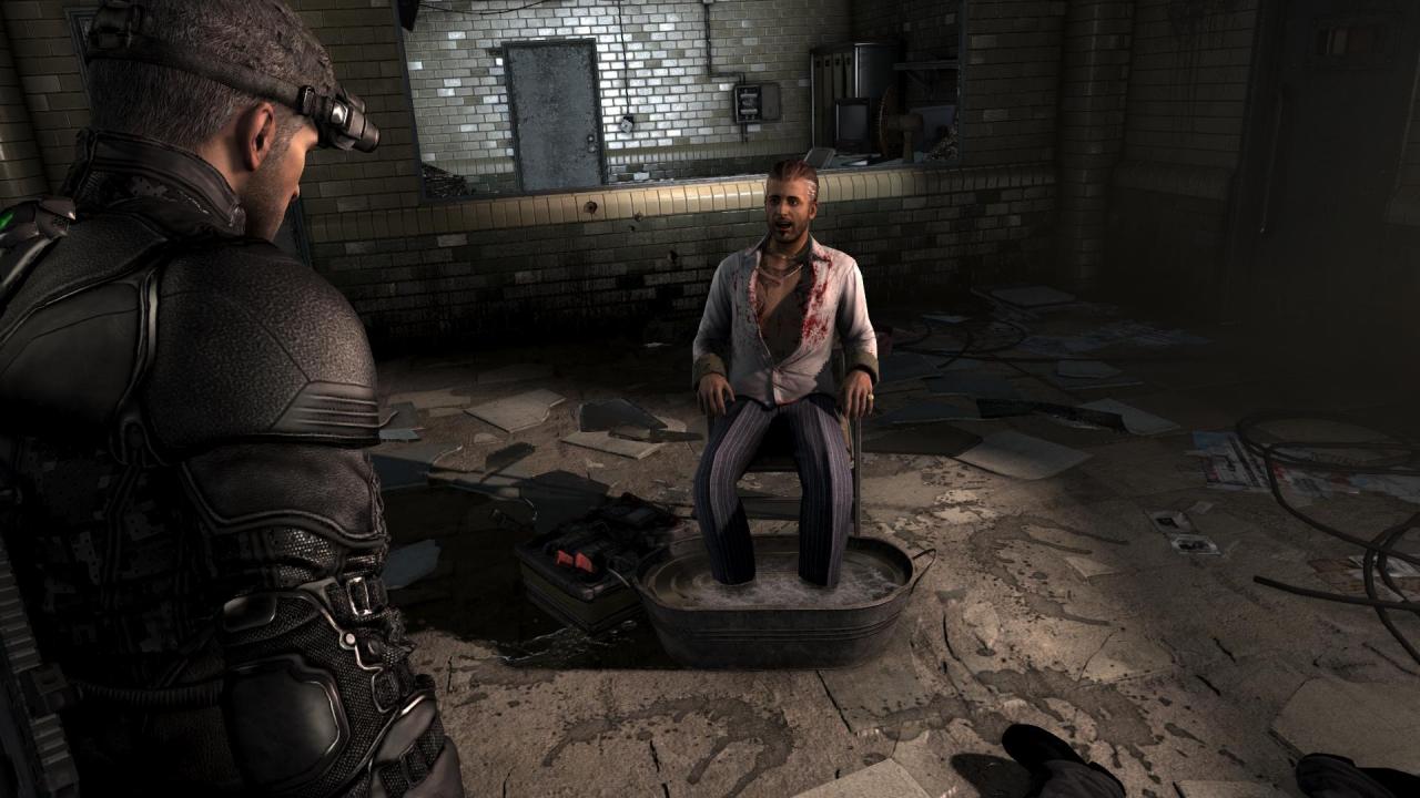 [26/08/2013] Splinter Cell-Serie: Zwei Spione in Hochform können die Fans im Koop-Modus der Splinter Cell-Reihe steuern. Bei dieser Übermacht waren die feindlichen Soldaten fast zu bemitleiden, immerhin sahen diese kaum Land gegen die zwei Elite-Kämpfer. (online: 2)