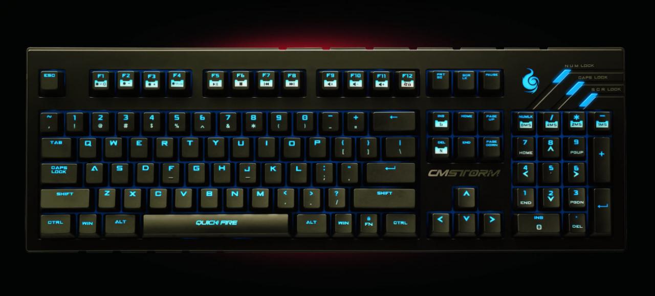 [17/08/2013] Cooler Master präsentiert zwei neue Tastaturen mit mechanischem Innenleben (2)