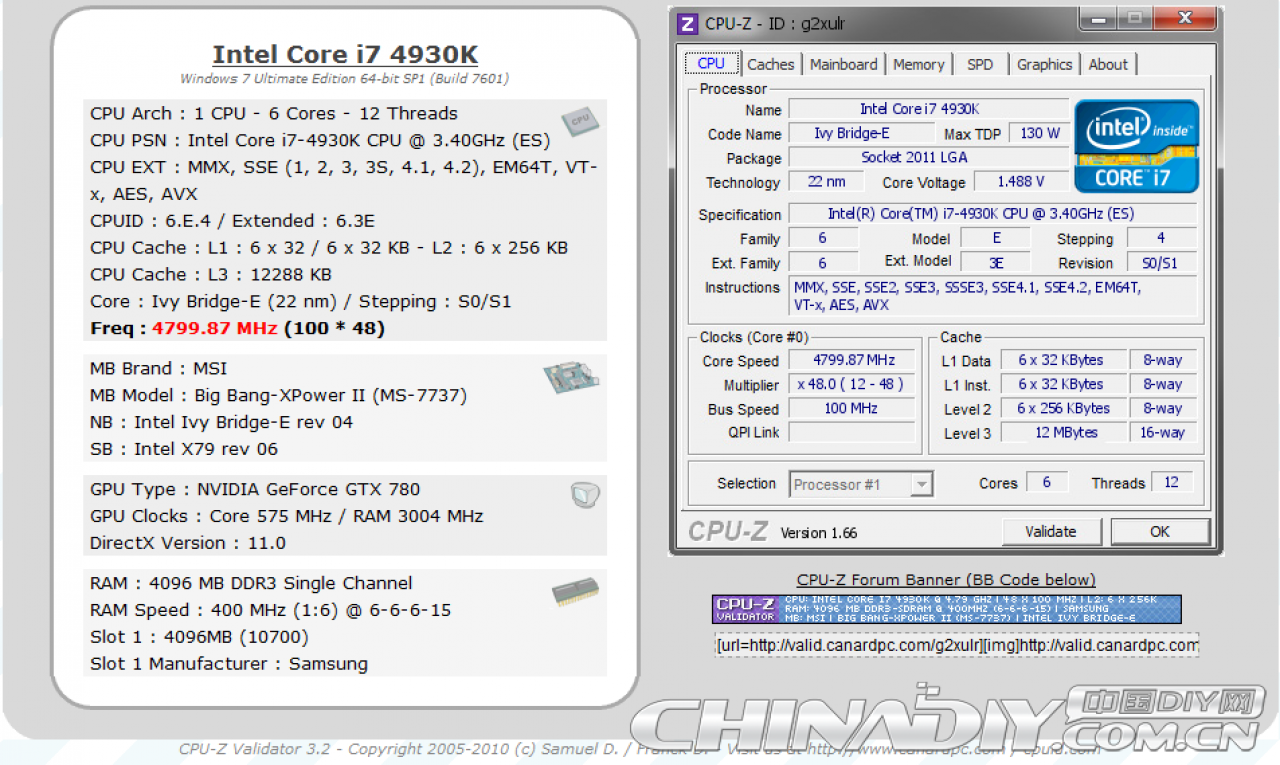 [24/08/2013] Ivy Bridge-E: Test eines Engineering Samples des Core i7-4930K veröffentlicht - selten 5 Prozent schneller als der Vorgänger (3)