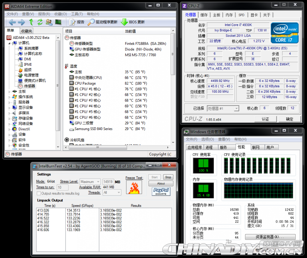 [24/08/2013] Ivy Bridge-E: Test eines Engineering Samples des Core i7-4930K veröffentlicht - selten 5 Prozent schneller als der Vorgänger (2)