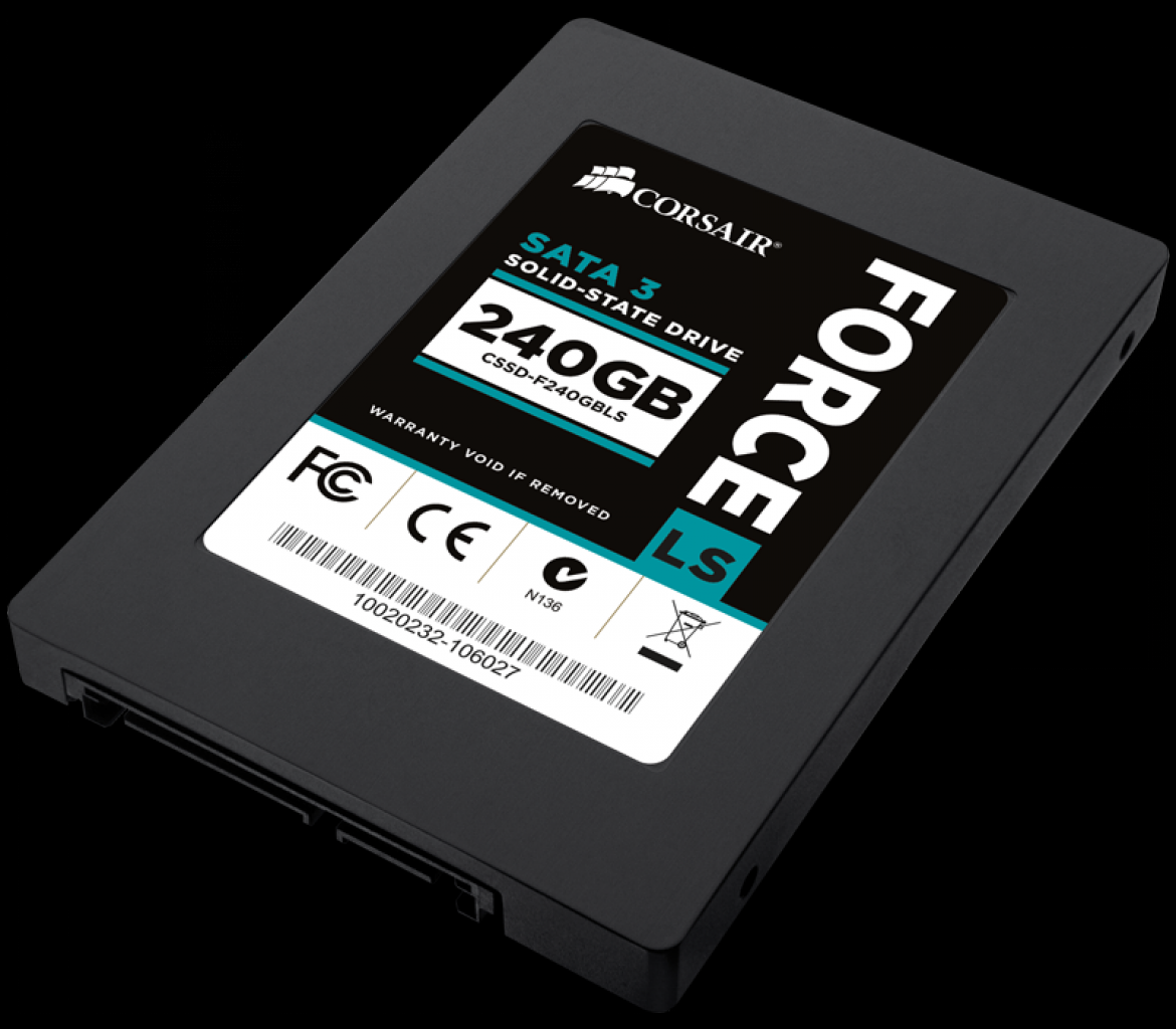 [22/08/2013] Corsair Force Series LS: 60-, 120- und 240-GiB-SSDs mit Phison-Controller veröffentlicht (3)