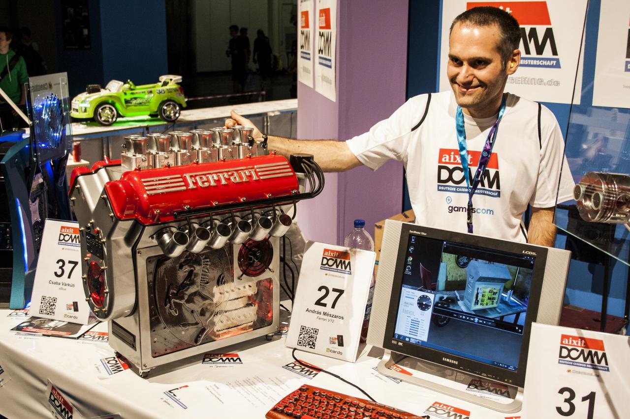 [25/08/2013] DCMM: Deutsche Casemod Meisterschaft auf der Gamescom 2013 abgelichtet - beim 