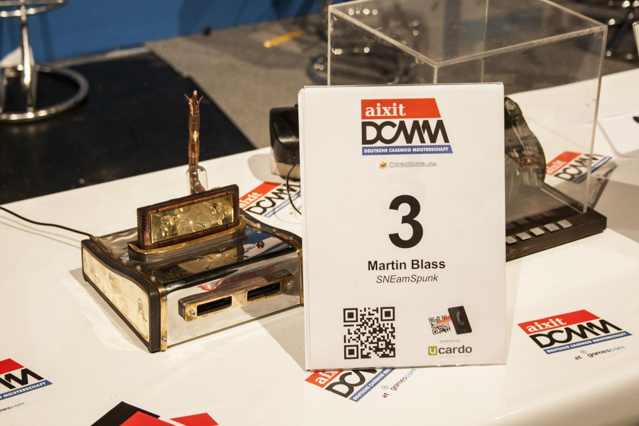 [25/08/2013] DCMM: Deutsche Casemod Meisterschaft auf der Gamescom 2013 abgelichtet - ein ausgefallener Name