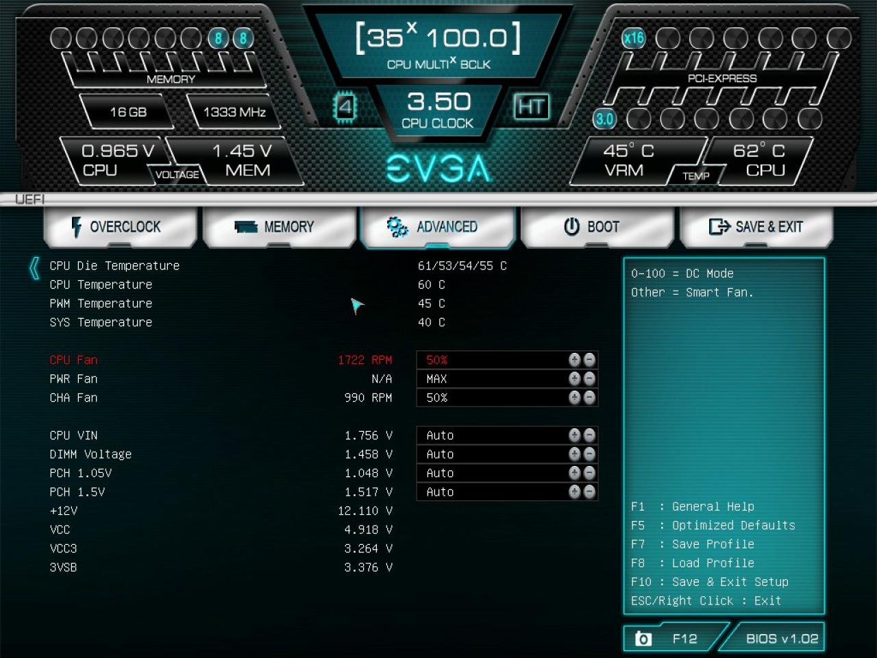 [21/08/2013] EVGA UEFI 5 