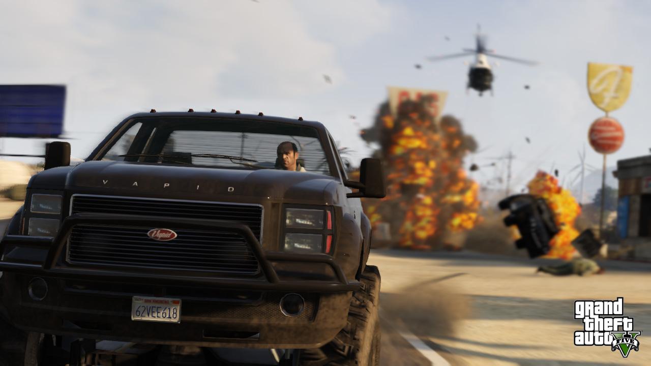 [14/08/2013] 14.08.2013: Ein multimillionen Dollar-Budget hat GTA 5 und dann hat es nicht gereicht, dass aus diesem Ford F150-Klon tatsächlich ein Ford wird.