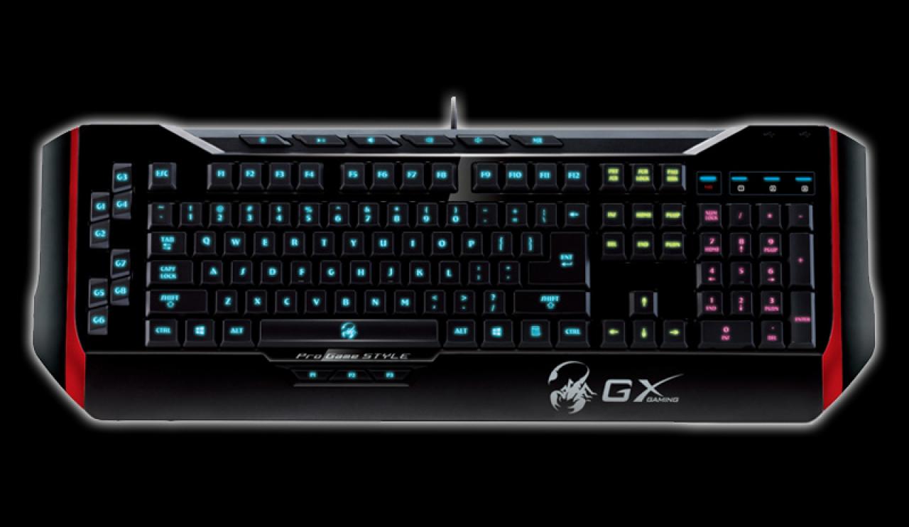 [09/08/2013] Genius GX Gaming Manticore: Tastatur mit 3-Zonen-Hintergrundbeleuchtung vorgestellt (3)