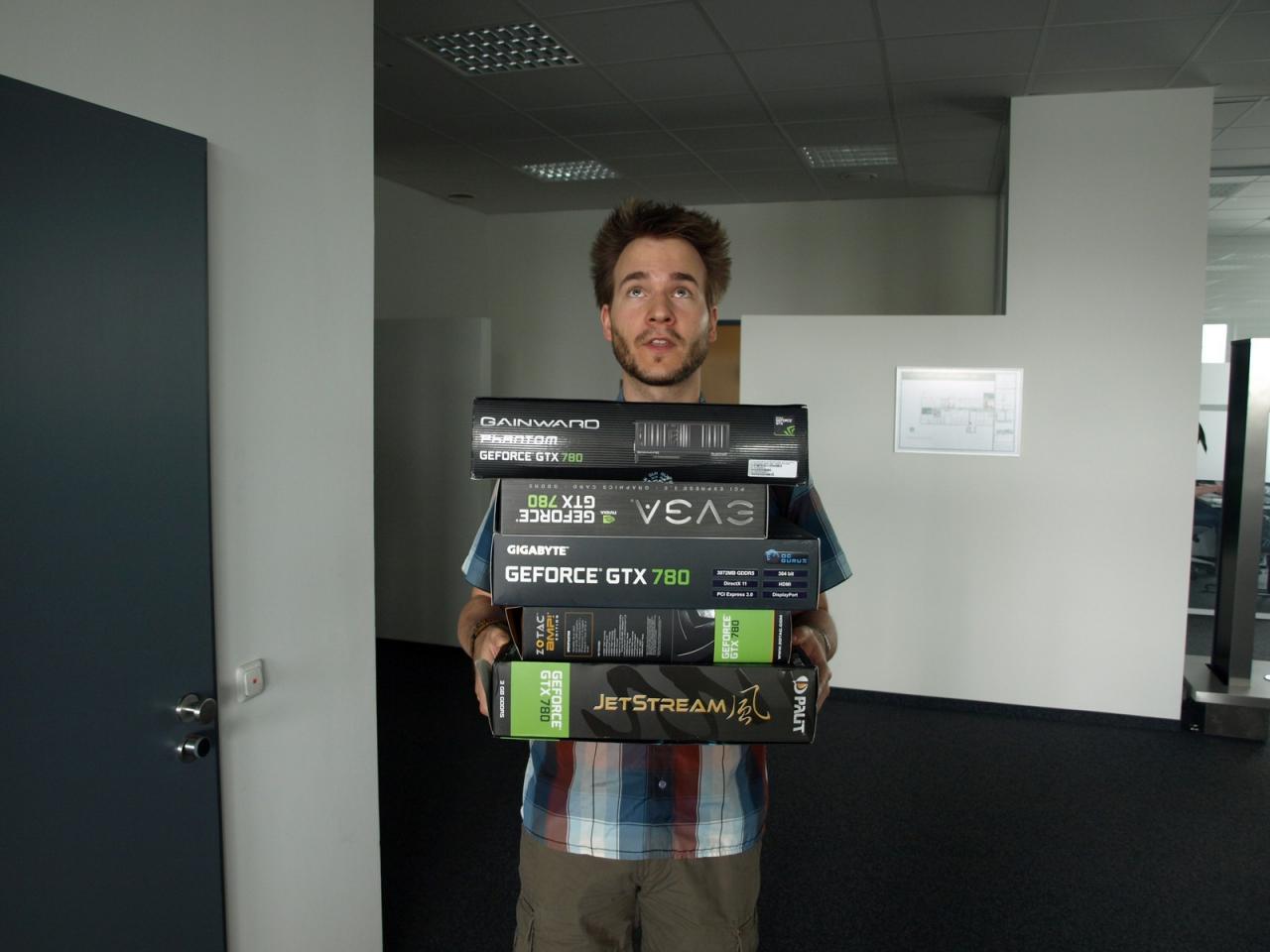 [23/08/2013] 25.8.2013: Falls Sie schon immer wissen wollten, wie viele es von welchen Grafikkarten braucht, um Raff gottesfürchtig zu machen: Es sind genau fünf Geforce GTX 780 im Custom-Design. Tief berührt von dieser Erfahrung schrieb Raff einen Test über diese Grafikkarten. Diesen lesen Sie in der Ausgabe 10/2013.