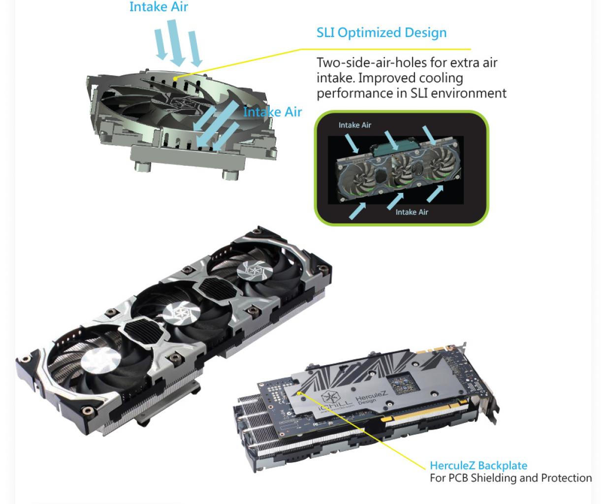 [30/08/2013] Inno3D iChill HerculeZ X3 Ultra Cooler Kit: Separat erhältlicher Grafikkartenkühler angekündigt (2)