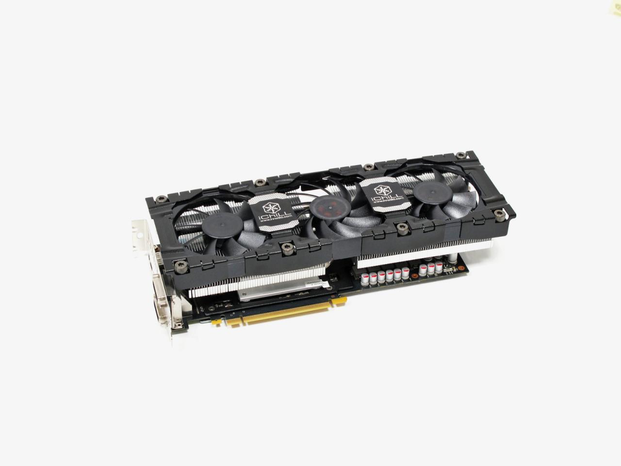 [08/08/2013] Inno 3D Geforce GTX 760 iChill: Kühlkoloss mit 1,2-GHz-Boost, im Leerlauf aber unnötig laut - Test in der PCGH 09/2013