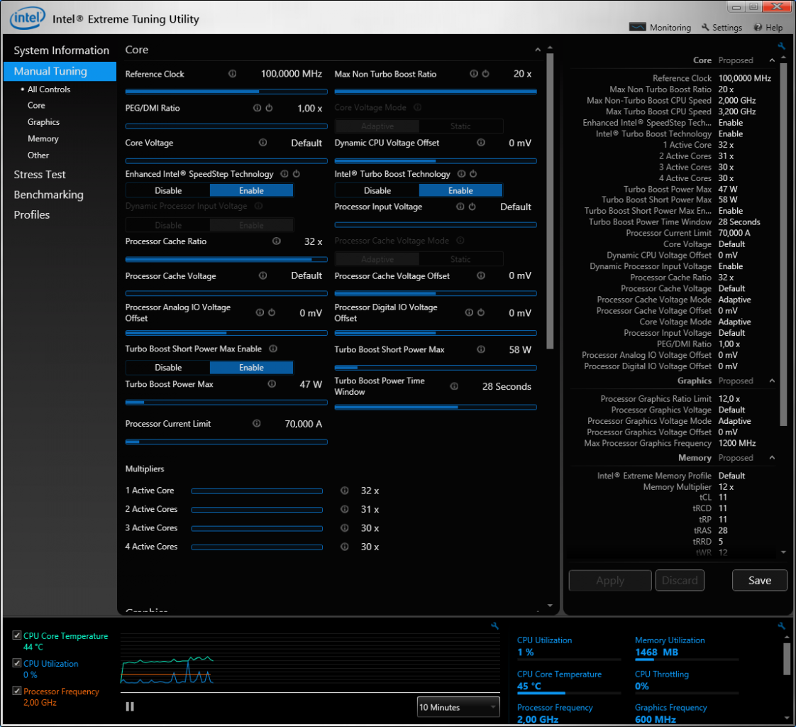 [15/08/2013] Unser Test-i7-4750HQ im IETU im Werkszustand