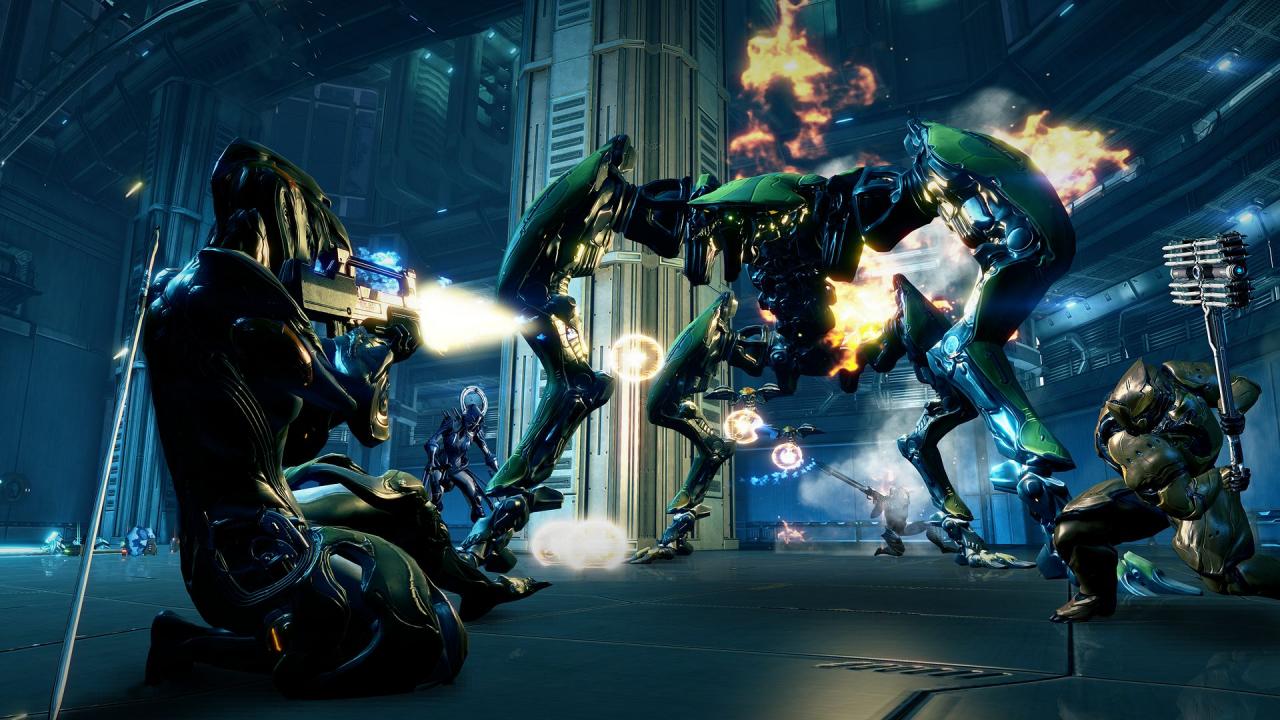 [27/08/2013] Warframe, der MMO-Shooter von Digital Extremes, verbindet die Spielmechanik von Mass Effect 3 mit der Langzeitmotivation von Diablo 3. In Warframe verkörpert ihr einen dieser Elite-Krieger. Damit ihr gegen die unzähligen Gegnerhorden auch eine Chance habt, stehen euch biomechanische Kampfanzüge zur Verfügung - die sogenannten Warframes. Auf der Gamescom beeindruckte vor allem die Technik der Grafikengine.